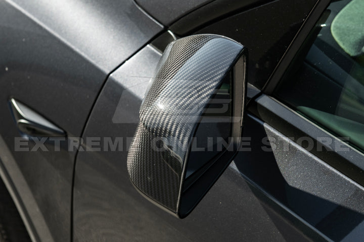 For 2025-Present Tesla Model Y Side Mirror Cap Covers